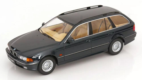 1/18 Triple9 1998 BMW 5 Series Touring (E39) (Orient Blue Metallic