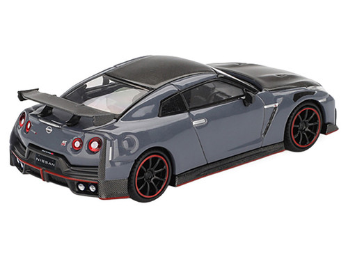 1/64 Mini GT 2024 Nissan Skyline GT-R GTR R35 Nismo (Nismo Stealth Grey) Diecast Car Model