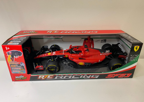 新品1/10ラジコン Ferrari SF-23 (Maisto社製) 1/10 Maisto 2023 Formula 1 Ferrari SF23 Charles Leclerc #16