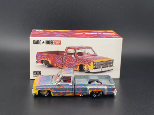 街道ハウス CHEVROLET SILVERADO FIRE (チェイス) MINI GT 街道ハウス シボレー シルバラード デュアリー V2 チェイス