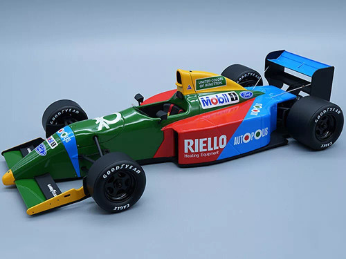 1/18 Tecnomodel Benetton B190 1990 Monaco GP Driver Nelson Piquet