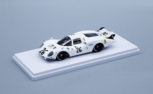 1/43 Tecnomodel Ferarri 365 P2 White Elephant Le Mans Car #18 1966