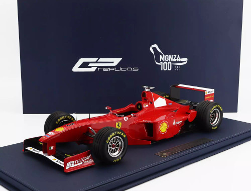 1/12 GP Replicas 1998 Michael Schumacher Ferrari F300 #3 Winner Italian GP Car Model