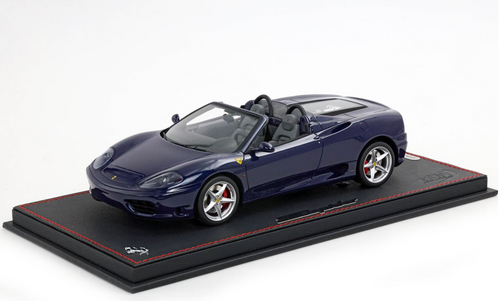 1/18 BBR Ferrari 360 Modena Spider (Le Mans Blue) Car Model Limited 8 Pieces