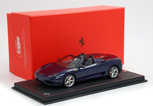 1/18 BBR Ferrari 360 Modena Spider (Le Mans Blue) Car Model Limited 8 Pieces