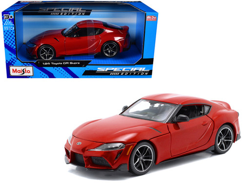 1/24 Maisto 2022 Toyota Supra GR (Red) Diecast Car Model