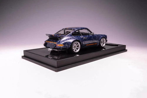 1/18 Ivy Porsche 911 964 Singer (Race X Silver) Car Model Limited