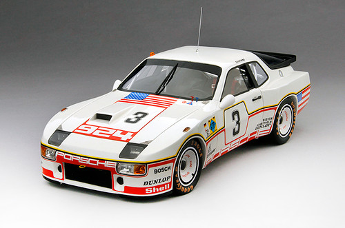 1/18 TSM Porsche 924 GT #3 Porsche System 1980 Le Mans 24Hr Resin Car Model