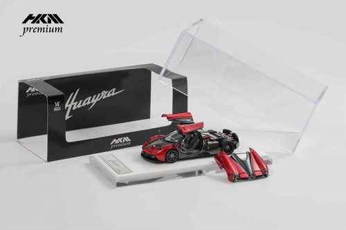 1/64 HKM Premium 2014 Pagani Huayra (Glacier White) Diecast Car