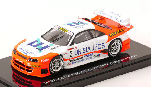 1/43 Ebbro 1998 Nissan Skyline GT-R (R33) #50 JGTC Autobacs