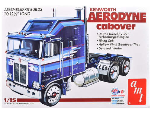 Skill 3 Model Kit Kenworth Aerodyne Cabover Truck Tractor 1 Skill 3 Model Kit Kenworth Aerodyne Cabover Truck Tractor 1