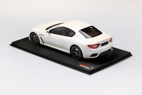 2018 Maserati GranTurismo MC Bianco Birdcage / Pearl White 1/43 Model Car  by True Scale Miniatures 