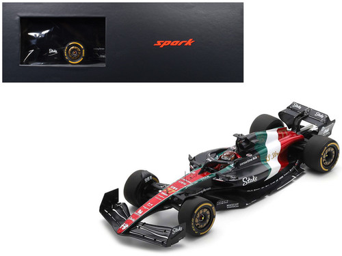 1/18 Spark 2023 Formula 1 Valtteri Bottas Alfa Romeo C43 #77