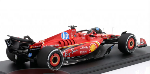 1/18 Looksmart 2024 Formula 1 Ferrari SF-24 Winner Austin GP #16 Charles Leclerc Car Model
