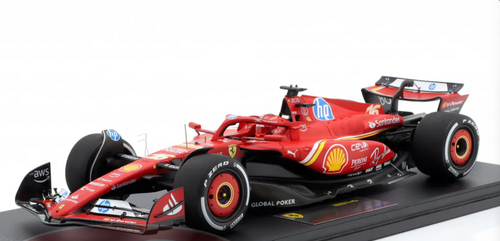 1/18 Looksmart 2024 Formula 1 Ferrari SF-24 Winner Austin GP #16 Charles Leclerc Car Model