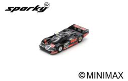 1/64 Spark Porsche 956 No.26 2nd Le Mans 24H 1984 J. Rondeau - J. Paul Jr - P. Henn Car Model