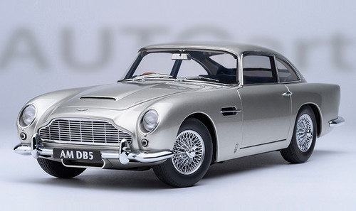 1/18 AUTOart Aston Martin DB5 (Birch Silver) Car Model