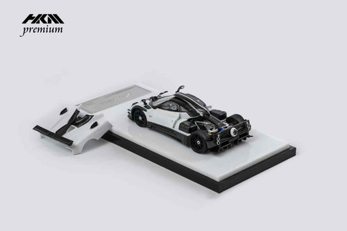 ぱんだ 1/64 HKM Premium 2022 Pagani Zonda 760 Roadster (Liquid Silver