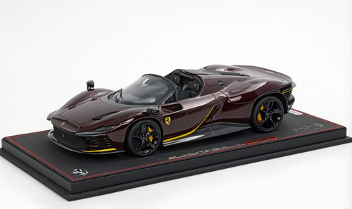 1/18 BBR Ferrari Daytona SP3 (Ruby Red with Open Roof) Car Model Limited 79 Pieces