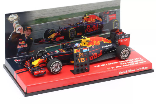 ミニカー RB12 MAX VERSTAPPEN 2016 RED BULL 1/24 Red Bull RB12 1St GP. Spain No. 33 Max Verstappen 2016