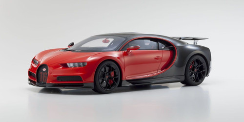 1/12 Kyosho Bugatti Chiron Sport (Red / Black) Resin Car Model