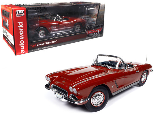 1962 Chevrolet Corvette Convertible Honduras Maroon Metallic