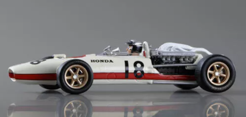 1/43 Ebbro 1966 Formula 1 Richie Ginther Honda RA273 #18 Italian GP Car Model