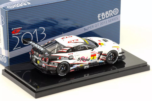 1/43 Ebbro 2017 Nissan GT-R Nismo GT3 #1 Super Taikyu Series Kondō