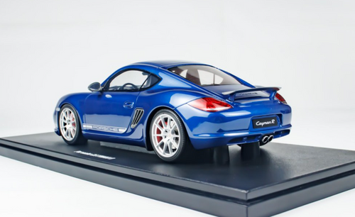 1/18 GT Spirit 2012 Porsche Cayman R (Blue) Car Model