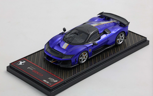 1/43 BBR Ferrari F80 Optional Carbon (Electric Blue with Silver Rims) Car Model Limited 48 Pieces