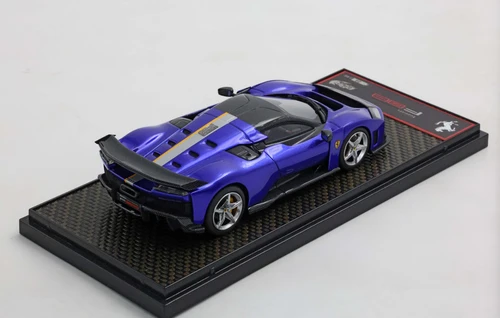 1/43 BBR Ferrari F80 Optional Carbon (Electric Blue with Silver Rims) Car Model Limited 48 Pieces