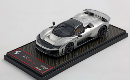 1/43 BBR Ferrari F80 Optional Carbon (Glossy Aluminum Silver with Carbon Rims) Car Model Limited 48 Pieces