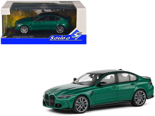 1/43  M3 コンペティション G80 1/43 BMW M3 Competition (G80) 2023 Santorini Blue Model Car by