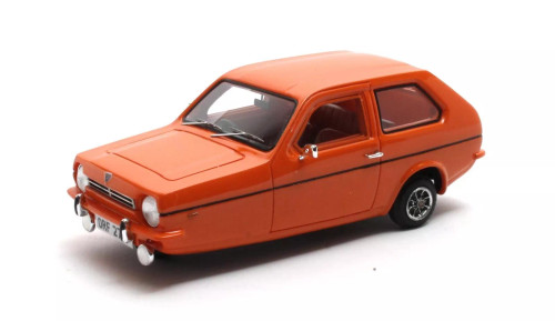 いー 1/43 Matrix 1973-1981 Reliant Robin Saloon 3-Wheel (Yellow) Car