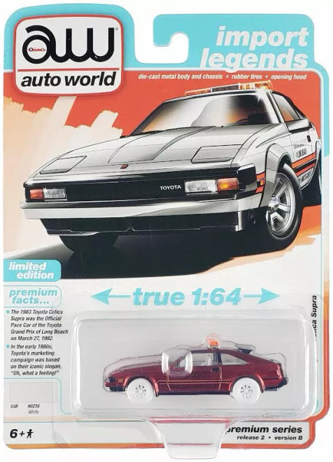 CHASE CAR 1/64 Auto World 1983 Toyota Celica Supra Toyota Grand