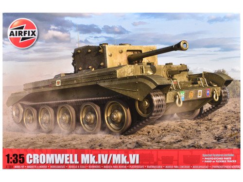 Level 3 Model Kit Cromwell Mk.IV / Mk.VI Cruiser Tank with 2