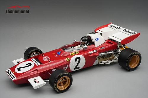 1/18 Tecnomodel 1971 Formula 1 Ferrari 312 B2 F1 1971 Zandvoort GP 1/18 Tecnomodel 1971 Formula 1 Ferrari 312 B2 F1 1971 Zandvoort GP