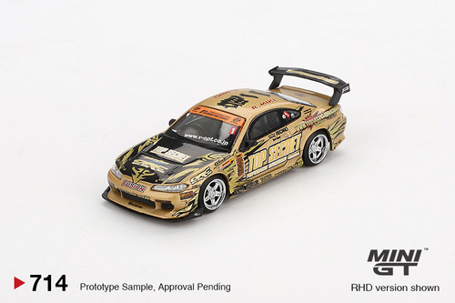限定商品　INNO64 Silvia S15 TOP SECRET 1/64 PREORDER* INNO64 1:64 Nissan Silvia (S15) TOP SECRET in