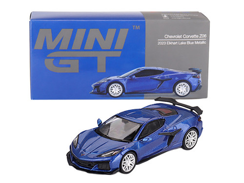 123専用 1/64 Mini GT 2023 Chevrolet Corvette C8.R Stars & Stripes (Gold
