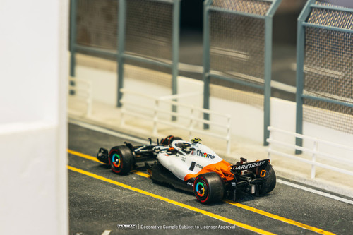 1/64 Tarmac Works 2023 Formula 1 McLaren MCL60 Spanish GP #4 Lando