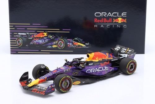 新品 MVショップ 1/18 マックス・フェルスタッペン 2023 ラスベガス