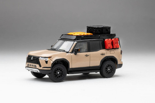 1/64 GCD Lexus GX550 Overtrail (Earth & Black Onyx) Diecast Car