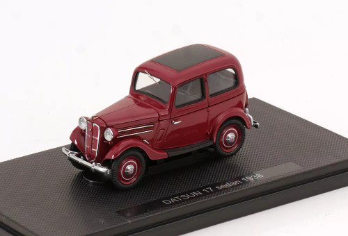 1/43 Ebbro 1938 Datsun 17 Pick-Up Truck (Dark Blue) Car Model