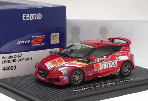 1/43 Ebbro 2011 Honda CR-Z Legend Cup (Red) Car Model