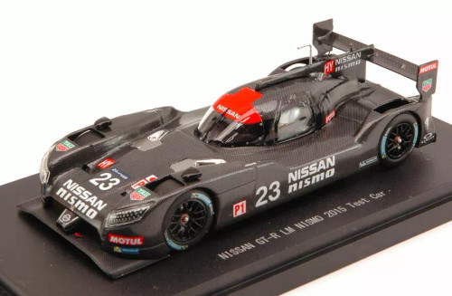 EBBRO GT-R LM 24Hours 2台セット Ebbro 1:43 Nissan GT-R LM Nismo #23 Test Car 2015 黒 45252 モデル