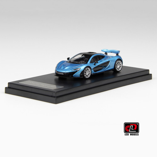 1/64 LCD McLaren P1 (Blue) Diecast Car Model - LIVECARMODEL.com