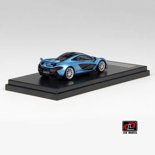 1/64 LCD McLaren P1 (Blue) Diecast Car Model - LIVECARMODEL.com