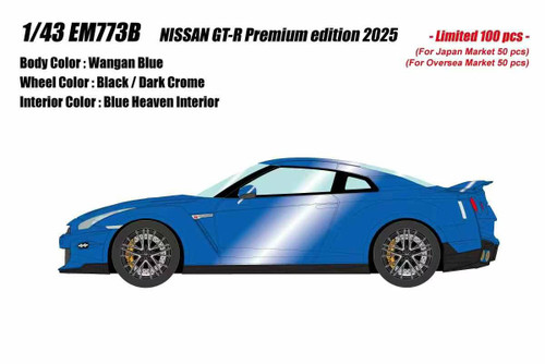 1/43 Makeup 2025 Nissan GT-R R35 Premium Edition (Ultimate Metal