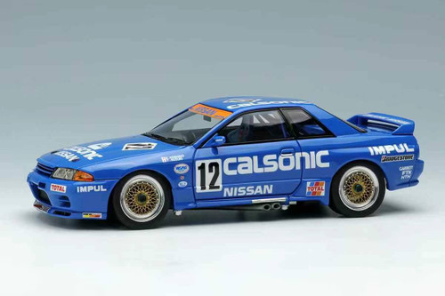 1/43 Makeup 1990 Calsonic Nissan Skyline GT-R Gr.A JTC Nishi Nihon