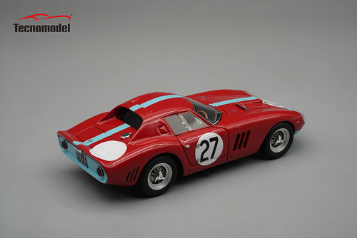 1/43 Tecnomodel 1964 Ferrari 250 GTO 64 Press Version (Red) Car